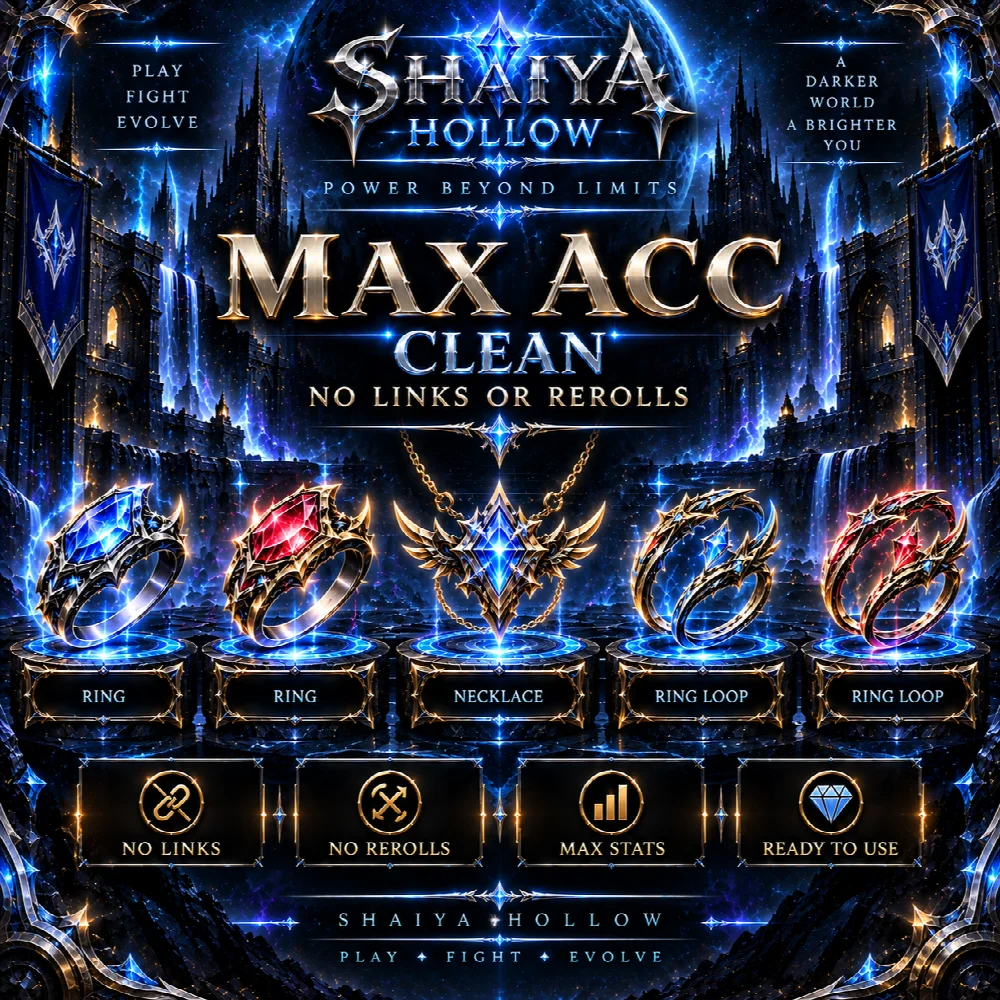 Max Acc Clean No Links or Rerolls